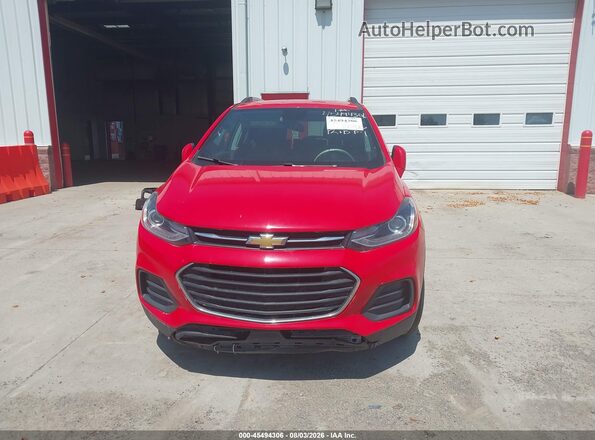 KL7CJLSB4LB336380 2020 CHEVROLET TRAX Красный Вид задней части салона