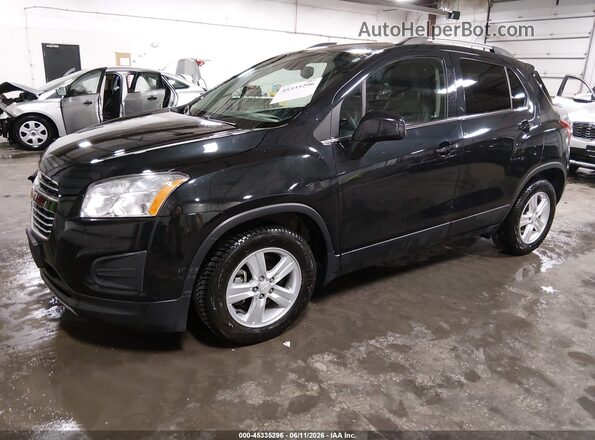 KL7CJLSB5GB653171 2016 CHEVROLET TRAX Black Vista tres cuartos delantera izquierda