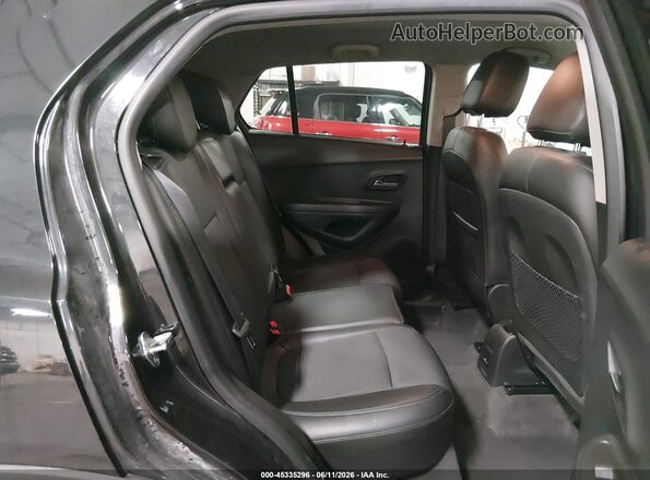 KL7CJLSB5GB653171 2016 CHEVROLET TRAX Black Vista de la etiqueta del VIN