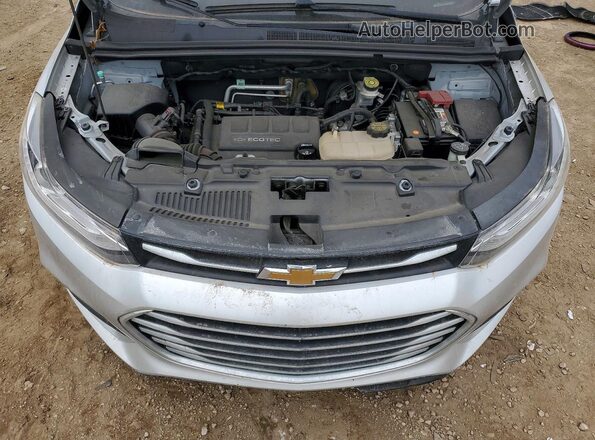 KL7CJLSB5JB540568 2018 CHEVROLET TRAX Silver უკანა სალონის ხედი