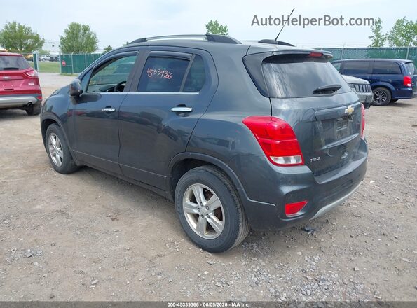 KL7CJLSB5JB683603 2018 CHEVROLET TRAX Серый Задняя левая четверть