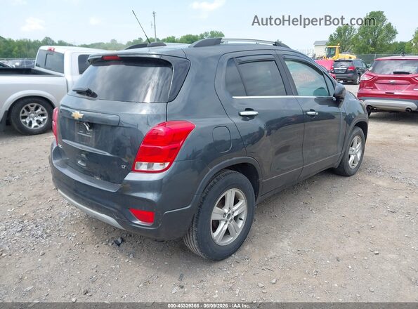 KL7CJLSB5JB683603 2018 CHEVROLET TRAX Серый Задняя правая четверть