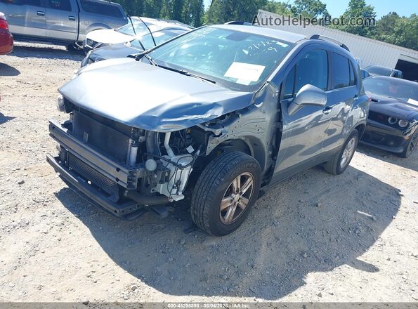 KL7CJLSB5KB801859 2019 CHEVROLET TRAX Silver Przód lewy