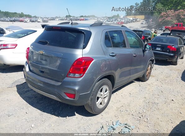 KL7CJLSB5KB801859 2019 CHEVROLET TRAX Silver Tył prawy
