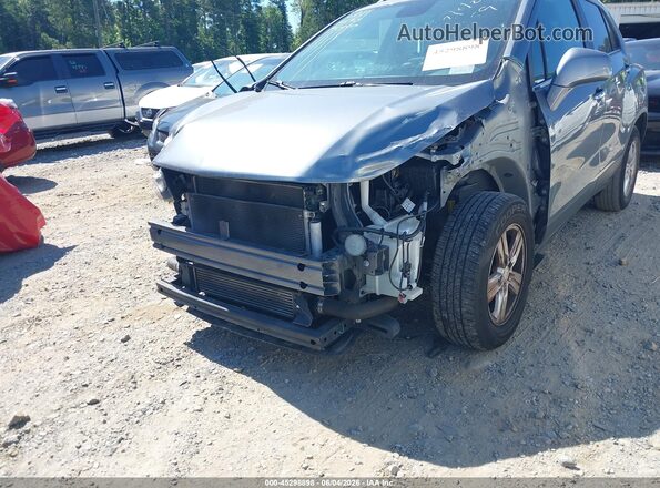 KL7CJLSB5KB801859 2019 CHEVROLET TRAX Silver Widok z przodu
