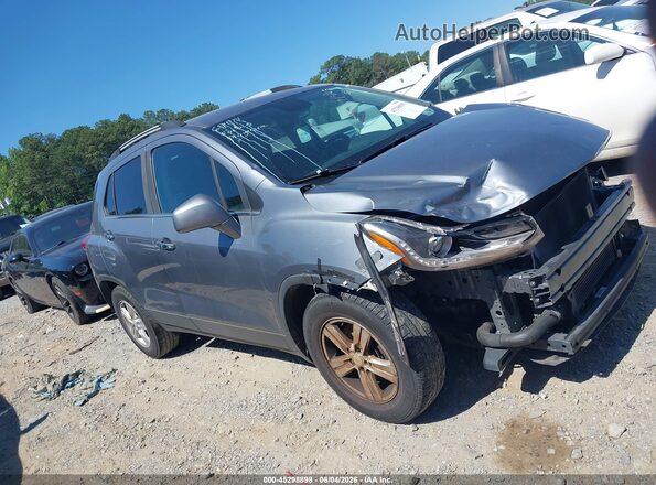 KL7CJLSB5KB801859 2019 CHEVROLET TRAX Silver Widok wnętrza z tyłu