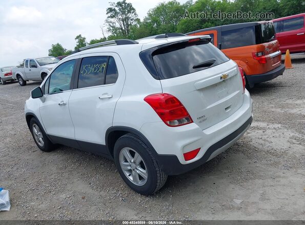 KL7CJLSB5LB051378 2020 CHEVROLET TRAX White უკანა მარცხენა