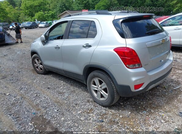 KL7CJLSB6HB197506 2017 CHEVROLET TRAX Silver Trasero izquierdo