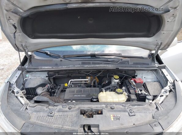 KL7CJLSB6HB197506 2017 CHEVROLET TRAX Silver Vista trasera