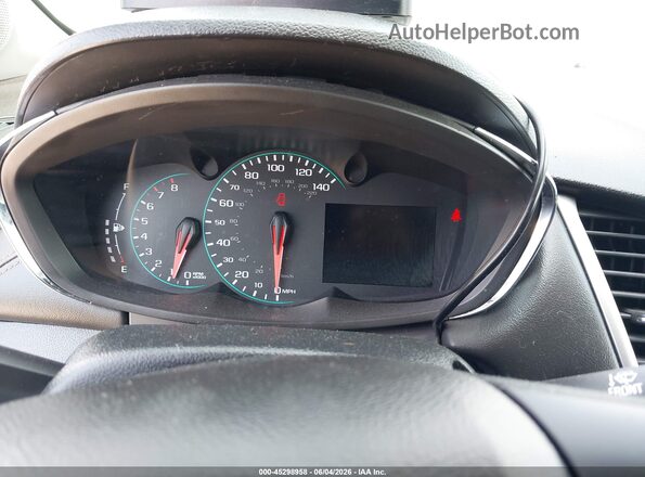 KL7CJLSB6JB586541 2018 CHEVROLET TRAX Silver უკანა სავარძლების ხედი