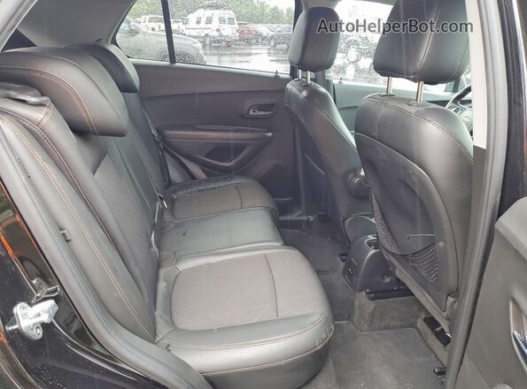 KL7CJLSB6LB036209 2020 CHEVROLET TRAX Black უკანა სავარძლების ხედი