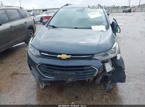 KL7CJLSB6MB304676 2021 CHEVROLET TRAX Blue Вид панелі приладів