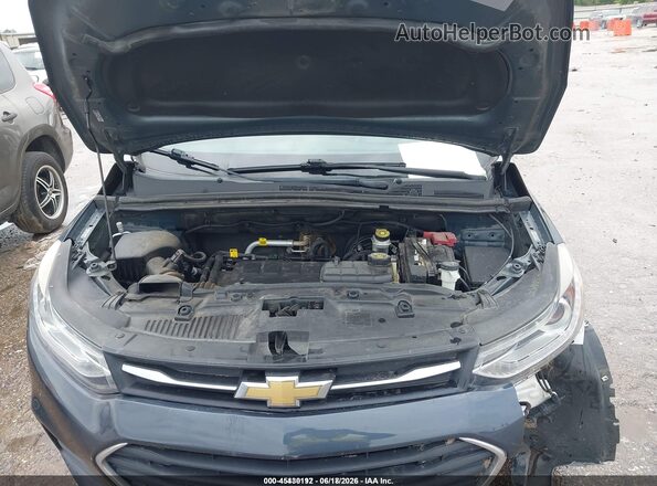 KL7CJLSB6MB304676 2021 CHEVROLET TRAX Blue Вид ззаду