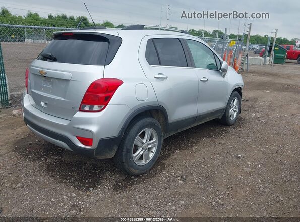 KL7CJLSB7KB756519 2019 CHEVROLET TRAX Silver Trasero derecho