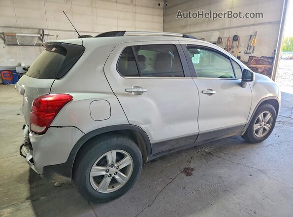 KL7CJLSB7KB776415 2019 CHEVROLET TRAX Silver Tył prawy