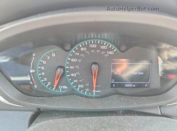 KL7CJLSB7KB776415 2019 CHEVROLET TRAX Silver Widok zestawu wskaźników