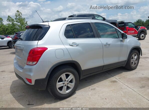 KL7CJLSB7KB865126 2019 CHEVROLET TRAX Silver უკანა მარჯვენა