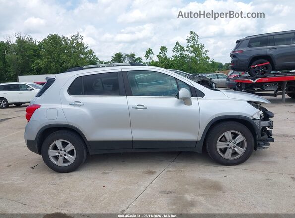 KL7CJLSB7KB865126 2019 CHEVROLET TRAX Silver სალონის 360-გრადუსიანი ხედი