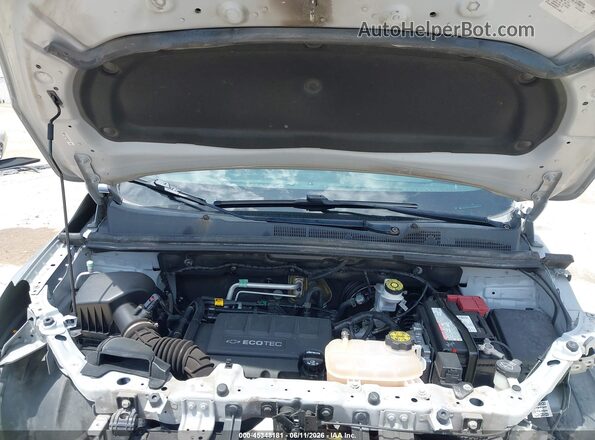 KL7CJLSB7KB865126 2019 CHEVROLET TRAX Silver უკანა ხედი