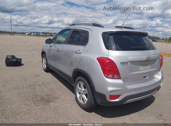 KL7CJLSB7KB917225 2019 CHEVROLET TRAX Silver Trasero izquierdo