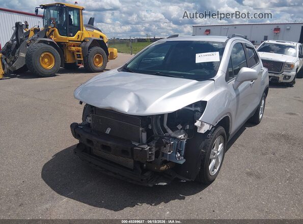 KL7CJLSB7KB917225 2019 CHEVROLET TRAX Silver Vista frontal