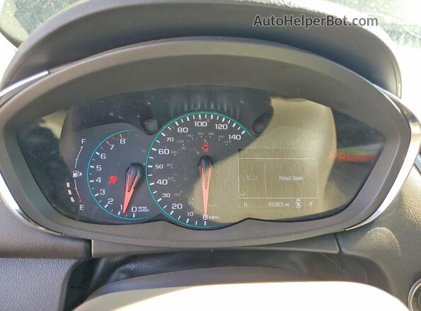 KL7CJLSB7KB922537 2019 CHEVROLET TRAX Black ხელსაწყოთა პანელის ხედი