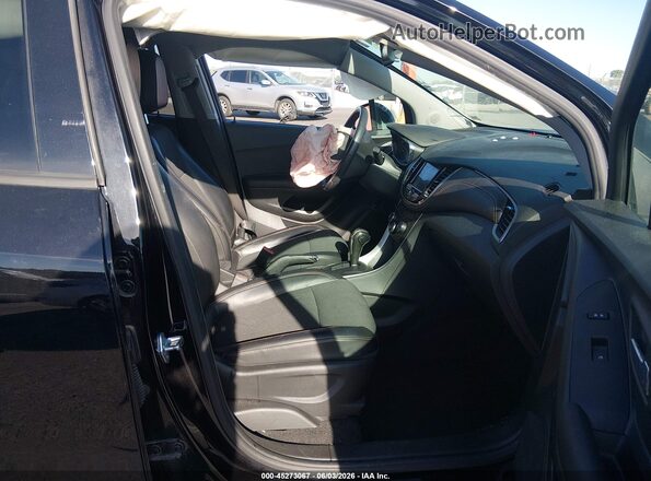 KL7CJLSB7LB350743 2020 CHEVROLET TRAX Black წინა სალონის ხედი
