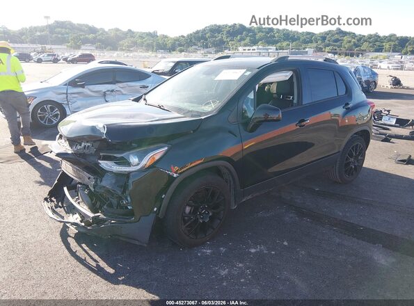 KL7CJLSB7LB350743 2020 CHEVROLET TRAX Black წინა მარცხენა ხედი სამი მეოთხედიდან
