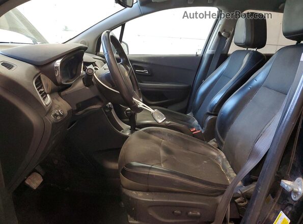 KL7CJLSB7MB342417 2021 CHEVROLET TRAX Black Vista interior delantera