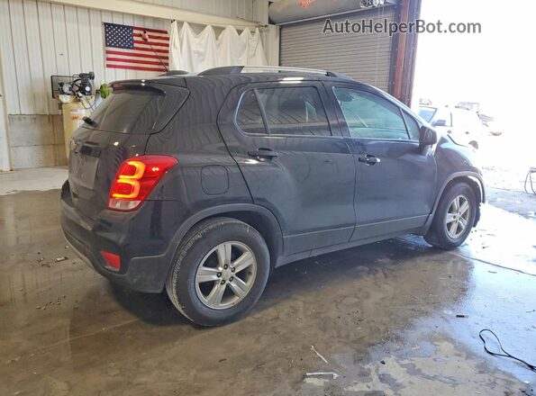 KL7CJLSB7MB342417 2021 CHEVROLET TRAX Black Trasero derecho