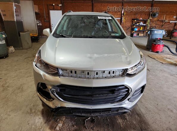 KL7CJLSB8HB224317 2017 CHEVROLET TRAX Silver Front view