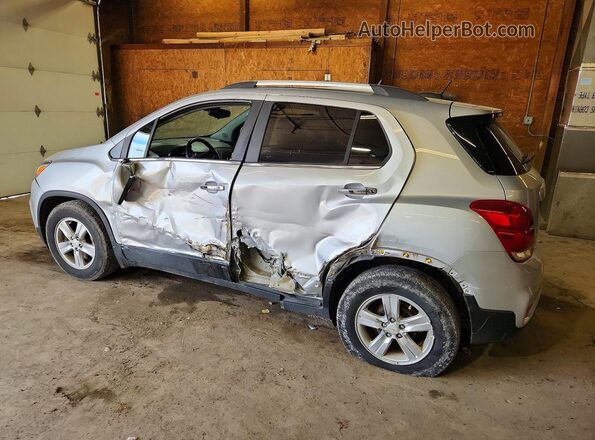 KL7CJLSB8HB224317 2017 CHEVROLET TRAX Silver Rear left