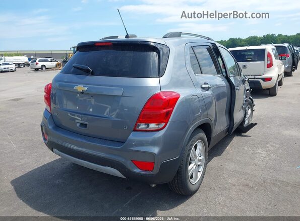 KL7CJLSB8KB864535 2019 CHEVROLET TRAX Silver Հետևի աջ