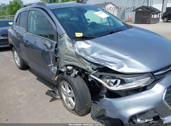 KL7CJLSB8KB864535 2019 CHEVROLET TRAX Silver Դիմացի տեսք