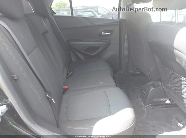 KL7CJLSB8LB313491 2020 CHEVROLET TRAX Black Widok naklejki z numerem VIN
