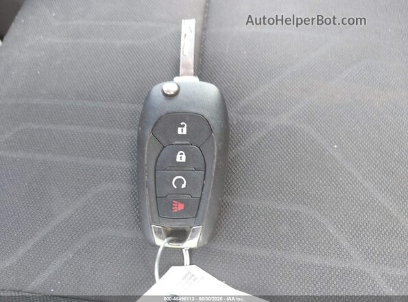 KL7CJLSB8LB313491 2020 CHEVROLET TRAX Black Widok deski rozdzielczej