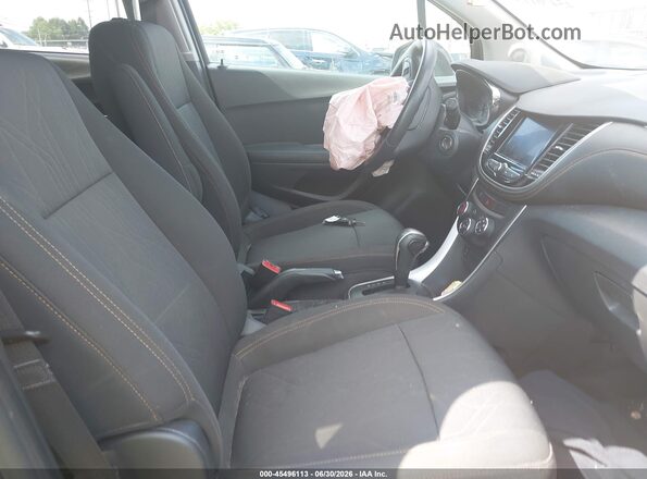 KL7CJLSB8LB313491 2020 CHEVROLET TRAX Black Widok wnętrza z przodu