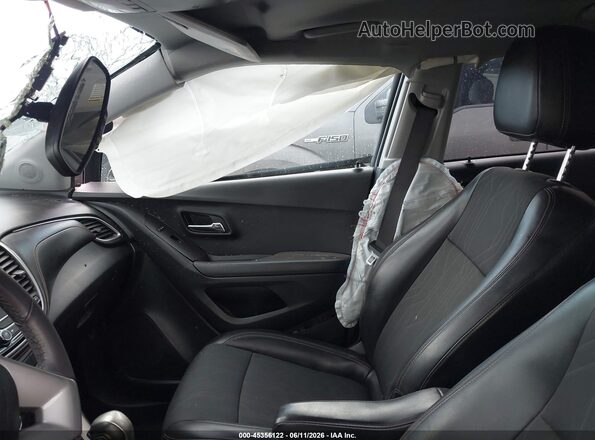 KL7CJLSB8LB348063 2020 CHEVROLET TRAX Brown Вид салону спереду