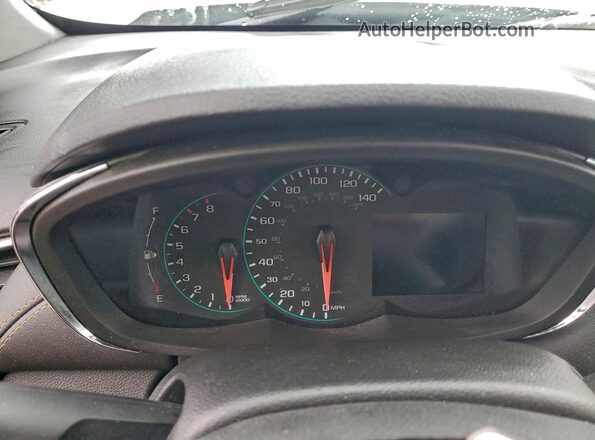 KL7CJLSB9KB820169 2019 CHEVROLET TRAX White Instrument cluster view