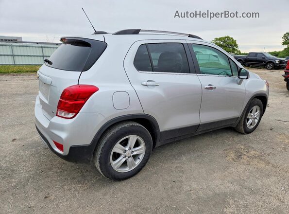KL7CJLSB9KB850496 2019 CHEVROLET TRAX Silver Rear right