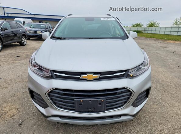 KL7CJLSB9KB850496 2019 CHEVROLET TRAX Silver Front view