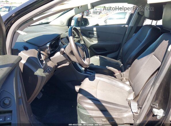 KL7CJLSB9LB016066 2020 CHEVROLET TRAX Черный Вид салона спереди