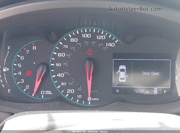 KL7CJLSB9LB016066 2020 CHEVROLET TRAX Черный Вид задних сидений