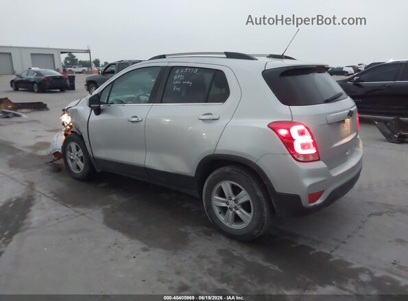 KL7CJLSB9LB324953 2020 CHEVROLET TRAX Silver უკანა მარცხენა
