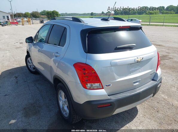 KL7CJLSBXGB647799 2016 CHEVROLET TRAX Silver Հետևի ձախ