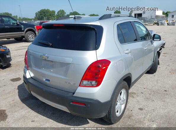 KL7CJLSBXGB647799 2016 CHEVROLET TRAX Silver Հետևի աջ