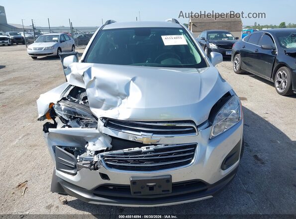 KL7CJLSBXGB647799 2016 CHEVROLET TRAX Silver Սալոնի հետևի տեսք