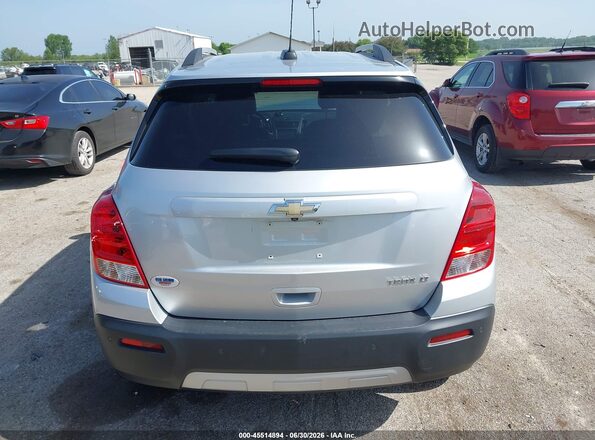 KL7CJLSBXGB647799 2016 CHEVROLET TRAX Silver 