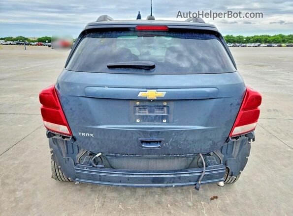 KL7CJLSBXMB314885 2021 CHEVROLET TRAX Blue Հետևի տեսք