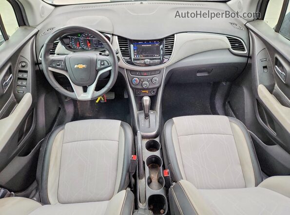 KL7CJLSBXMB314885 2021 CHEVROLET TRAX Blue Առջևի վահանակի տեսք